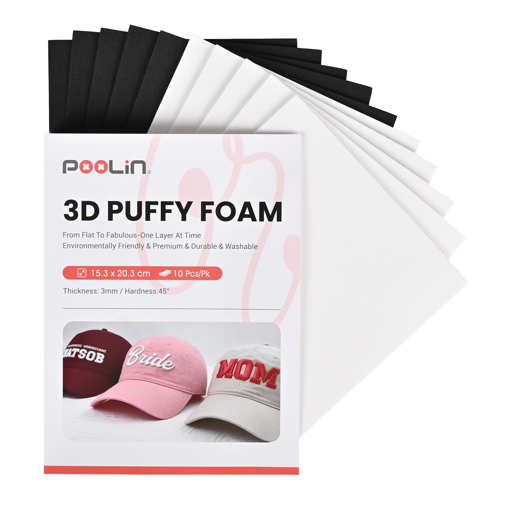 PooLin 3D Puff Pjena za Vez